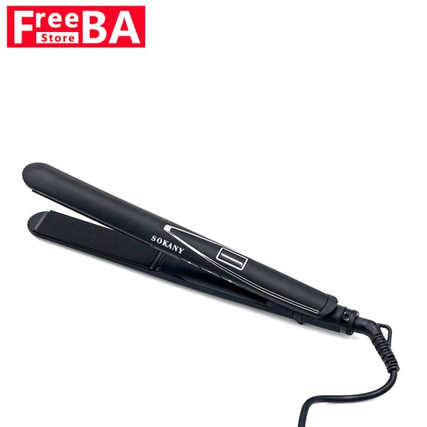 new professional hair straightener tourmaline ceramic straightening iron curling irons styling waves hair straightener irons, Black 
new professional hair straightener tourmaline ceramic straightening iron curling irons styling waves hair straightener irons, Black