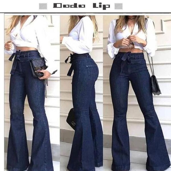 new stylish women's long jeans bell-bottom denim pants lace lady stretch casual jeans pants for girls blue punk gothic
new stylish women's long jeans bell-bottom denim pants lace lady stretch casual jeans pants for girls blue punk gothic