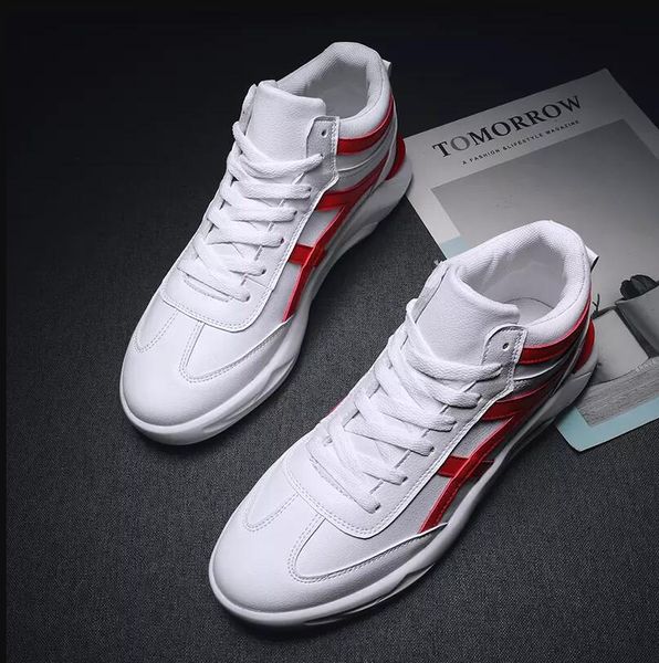 classic mens casual shoes white black red designer breathable high cut outdoor sports shoes sneakers size 36-43
classic mens casual shoes white black red designer breathable high cut outdoor sports shoes sneakers size 36-43