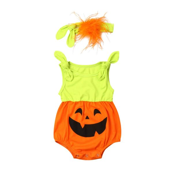 2019 summer halloween newborn toddler baby girl clothes pumpkin bodysuit jumpsuit 2pcs playsuit holiday outfit, Blue
2019 summer halloween newborn toddler baby girl clothes pumpkin bodysuit jumpsuit 2pcs playsuit holiday outfit, Blue