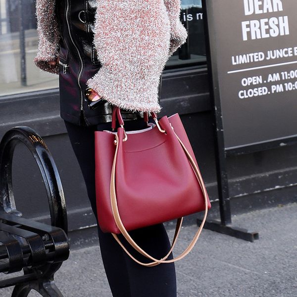 2019 new fashion women's handbags leather tote casual solid color cross-body shoulder bag reusable women bag shopping beach
2019 new fashion women's handbags leather tote casual solid color cross-body shoulder bag reusable women bag shopping beach