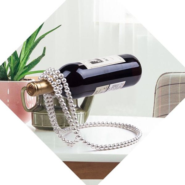 pearl necklace wine rack suspension bar display stand bracket decor metal wine holders home decoration wine stand craft
pearl necklace wine rack suspension bar display stand bracket decor metal wine holders home decoration wine stand craft