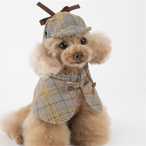creative detective pattern pet hats cloaks high street personality design pet hats spring summer trendy pets cloak hats set
creative detective pattern pet hats cloaks high street personality design pet hats spring summer trendy pets cloak hats set