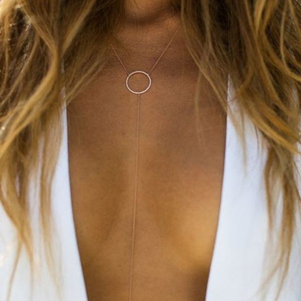 trendy fashion circle stick choker necklace women simple gold silver color long chain pendant necklace collares jewelry, Golden;silver
trendy fashion circle stick choker necklace women simple gold silver color long chain pendant necklace collares jewelry, Golden;silver