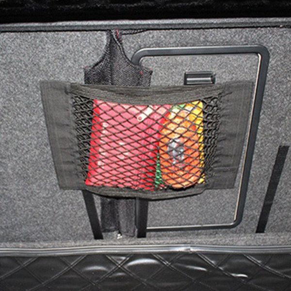 car trunk seat back elastic storage mesh net car styling storage bag pocket organizer bag
car trunk seat back elastic storage mesh net car styling storage bag pocket organizer bag