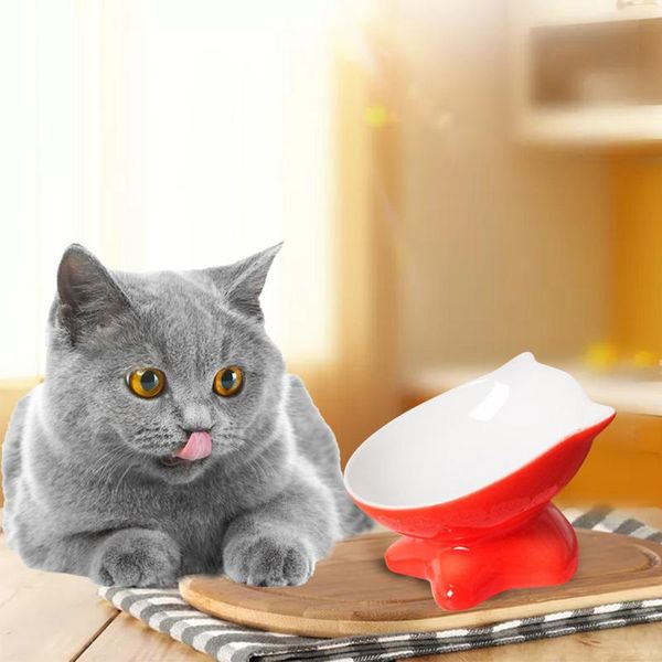2019 new tilted elevated ceramic pet bowl cute cat head modeling and water bowl for kitty and little dogs
2019 new tilted elevated ceramic pet bowl cute cat head modeling and water bowl for kitty and little dogs