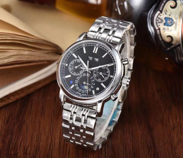 men 42mm luxury high-grade multi-functional automatic mechanical watch, luminous calendar 316l automatic mechanical watch, Slivery;brown
men 42mm luxury high-grade multi-functional automatic mechanical watch, luminous calendar 316l automatic mechanical watch, Slivery;brown