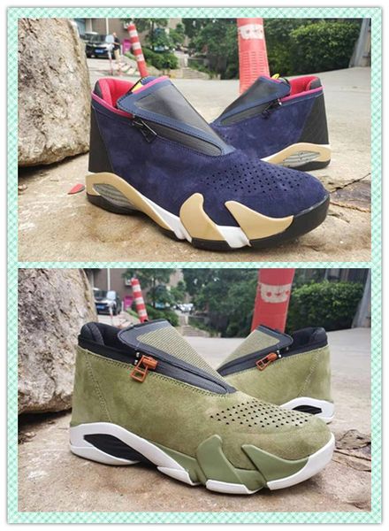 2019 new 14 blue green black red mens basketball shoes 14s sports sneakers trainers designer zipper chaussures jumpman zapatos size 7~13
2019 new 14 blue green black red mens basketball shoes 14s sports sneakers trainers designer zipper chaussures jumpman zapatos size 7~13