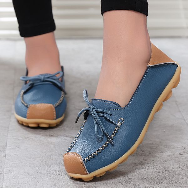2019 new women flats mixed colors genuine leather shoes women lace up oxford shoes for nurse flat casual mocassin femme 42, Black
2019 new women flats mixed colors genuine leather shoes women lace up oxford shoes for nurse flat casual mocassin femme 42, Black