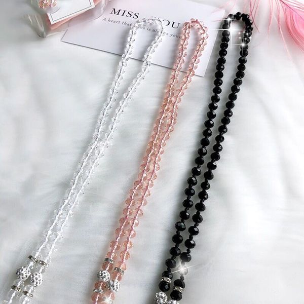 artificial crystal neck necklace strap lanyard u disk work card mobile cell phone chain straps keychain phone hang rope, Silver
artificial crystal neck necklace strap lanyard u disk work card mobile cell phone chain straps keychain phone hang rope, Silver