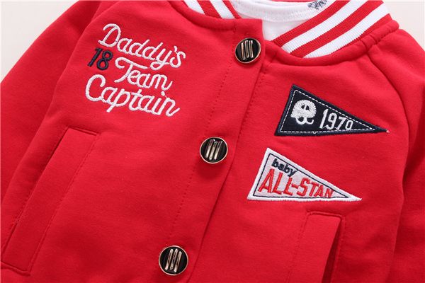2020 new red boy 100% cotton coat+pants+baby romper autumn winter 6~24 months bodysuit infant boys sets clothes y200323, White
2020 new red boy 100% cotton coat+pants+baby romper autumn winter 6~24 months bodysuit infant boys sets clothes y200323, White