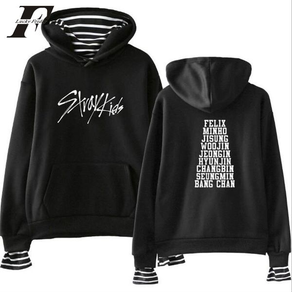 stray kids hooded streetwear sweatshirt stripe patchwork long sleeve hoodies loose streetwear plus size harajuku kpop hoodies, Black
stray kids hooded streetwear sweatshirt stripe patchwork long sleeve hoodies loose streetwear plus size harajuku kpop hoodies, Black