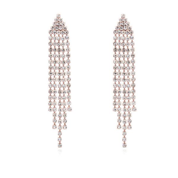 nickel jewelry boucle d'oreille femme with cubic zirconia vintage long tassel earrings for women wedding party gift, Silver
nickel jewelry boucle d'oreille femme with cubic zirconia vintage long tassel earrings for women wedding party gift, Silver