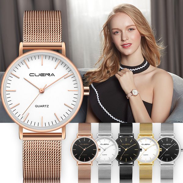 fashion women bracelet watch contracted stainless steel wristwatches mesh women dress ladies quartz clock dropshiping w50, Slivery;brown
fashion women bracelet watch contracted stainless steel wristwatches mesh women dress ladies quartz clock dropshiping w50, Slivery;brown
