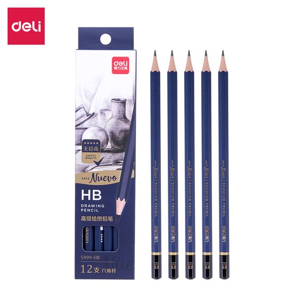 deli 12pcs/box all series advanced b-14b h-2h pencil student sketching woodworking pencils drawing set professional s999
deli 12pcs/box all series advanced b-14b h-2h pencil student sketching woodworking pencils drawing set professional s999
