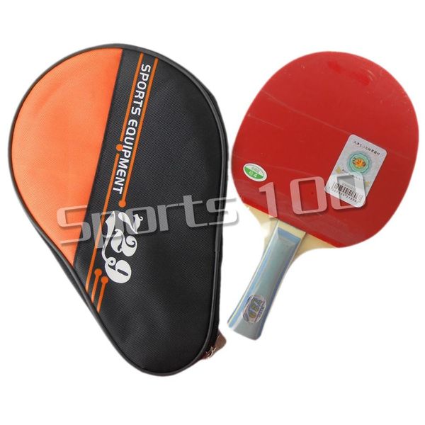 729 1060# pimples in table tennis racket with a paddle bag shakehand long handle fl
729 1060# pimples in table tennis racket with a paddle bag shakehand long handle fl