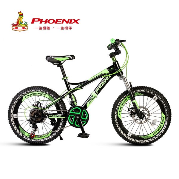 Phoenix Children Bicycle Durable Lightweight Aluminum Kids Bike 18 20 22 Inch Single Speed 21 Speed Racing Tires