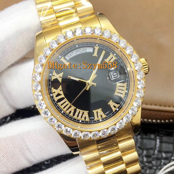 Iced out watch full diamond watch 2836 automatic 41mm gold men watche ilver waterproof 316 tainle teel big diamond zircon
Iced out watch full diamond watch 2836 automatic 41mm gold men watche ilver waterproof 316 tainle teel big diamond zircon