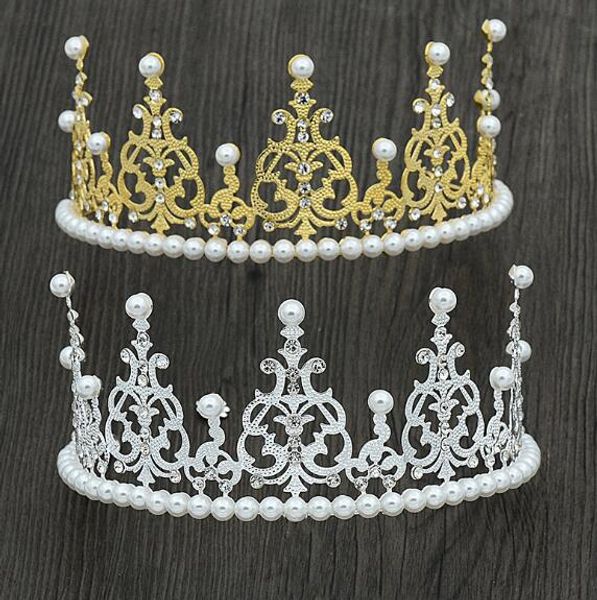 bridal jewelry tiara headpieces pearl crystal bride princess crown headpiece for wedding dress 2019 wedding bridal accessories, White;golden
bridal jewelry tiara headpieces pearl crystal bride princess crown headpiece for wedding dress 2019 wedding bridal accessories, White;golden