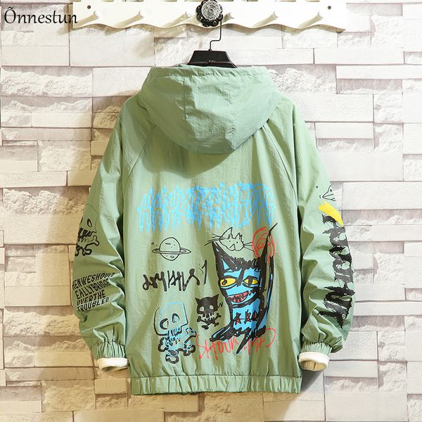 men's jackets onnestun graffiti jacket men spring summer fashion tracksuit casual coat windbreaker streetwear loose thin, Black;brown
men's jackets onnestun graffiti jacket men spring summer fashion tracksuit casual coat windbreaker streetwear loose thin, Black;brown
