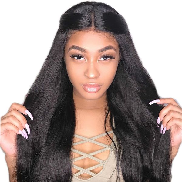glueless full lace wig straight 13x6 lace front human hair wigs brazilian remy hair pre plucked for women black 150%
glueless full lace wig straight 13x6 lace front human hair wigs brazilian remy hair pre plucked for women black 150%