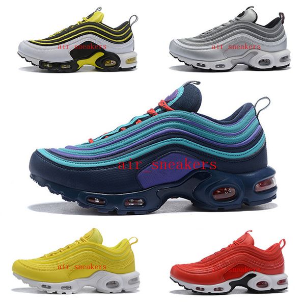 97 Mens Running Shoes Cushion Mens Women Tripel White Black Metallic Gold Anniversary Edition Sneakers 97S Sport Athletic Sports Trainers
97 Mens Running Shoes Cushion Mens Women Tripel White Black Metallic Gold Anniversary Edition Sneakers 97S Sport Athletic Sports Trainers