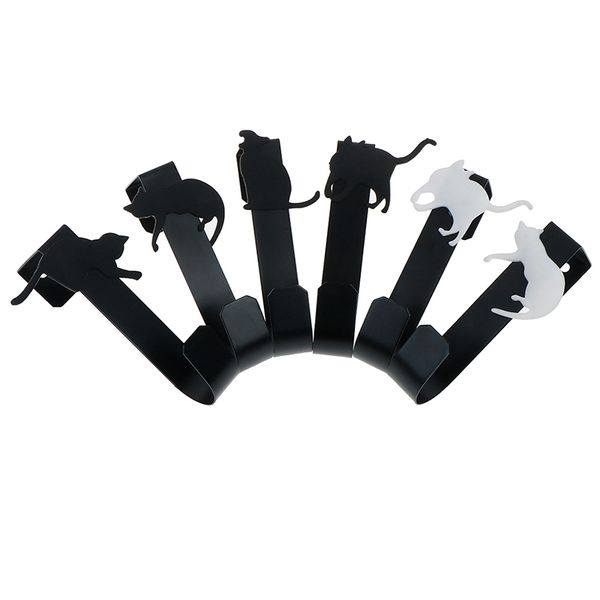 1pc kitchen wall door metal hook key hanger cat shaped decorative holder clothes storage rack tool
1pc kitchen wall door metal hook key hanger cat shaped decorative holder clothes storage rack tool