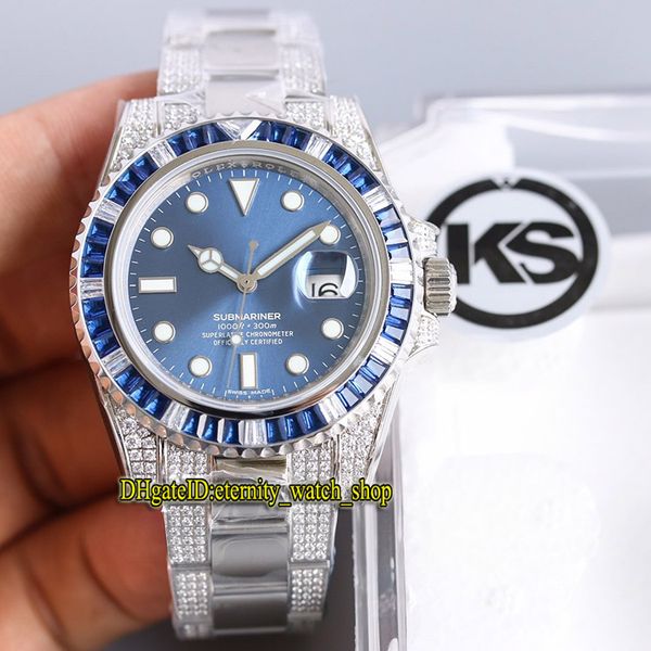 ks set in drill sub customized version 116619lb-97209 116613lb eta 2836 automatic blue dial mens watch steel diamond strap designer watches, Slivery;brown
ks set in drill sub customized version 116619lb-97209 116613lb eta 2836 automatic blue dial mens watch steel diamond strap designer watches, Slivery;brown