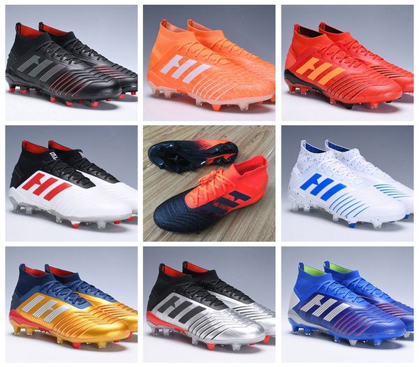 2019 new arrival predator 19.1 mens soccer shoes with lace fg football cleats 302 redirect orange silver tango boots scarpe da calcio
2019 new arrival predator 19.1 mens soccer shoes with lace fg football cleats 302 redirect orange silver tango boots scarpe da calcio