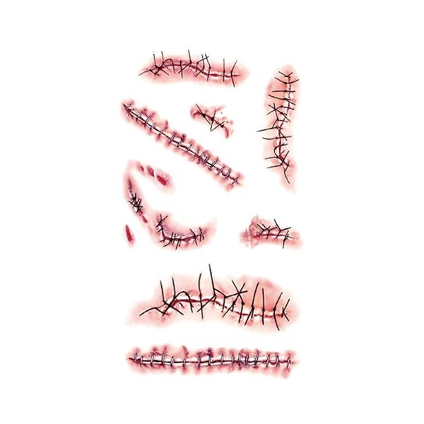 halloween horror wound realistic pattern trace tattoo sticker
halloween horror wound realistic pattern trace tattoo sticker