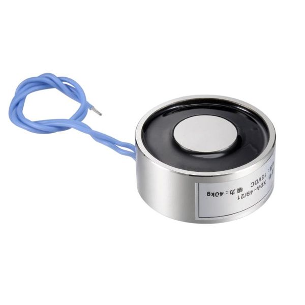 uxcell 49mm x 21mm dc12v 400n sucking disc solenoid lift holding electromagnet
uxcell 49mm x 21mm dc12v 400n sucking disc solenoid lift holding electromagnet