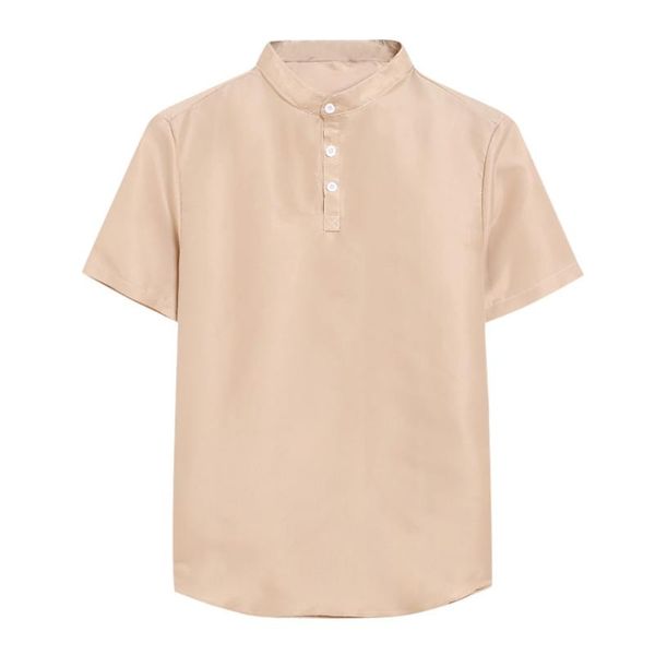 chinese style men shirt solid color stand collar casual retro blouse streetwear short sleeve breathable summer camisa 2020, White;black
chinese style men shirt solid color stand collar casual retro blouse streetwear short sleeve breathable summer camisa 2020, White;black