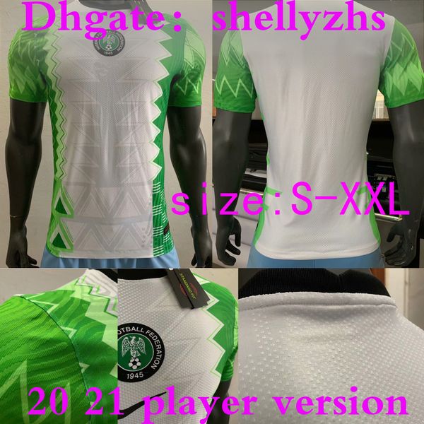 player version 2020 nigeria home soccer jersey 20 21 maillot de foot nigeria okechukwu okocha ahmed musa mikel iheanacho football shirts, Black;yellow
player version 2020 nigeria home soccer jersey 20 21 maillot de foot nigeria okechukwu okocha ahmed musa mikel iheanacho football shirts, Black;yellow