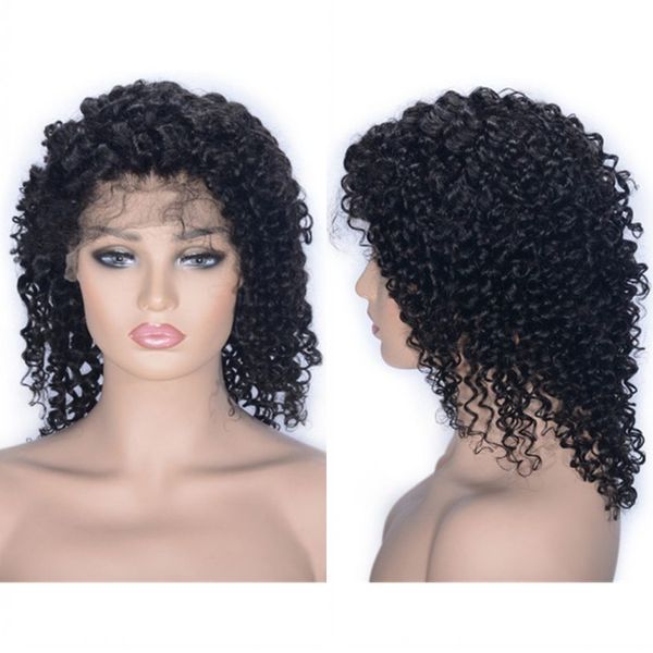 kinky curly lace front human hair wigs for black women natural color mongolian hair lace wigs with bleached knots, Black;brown
kinky curly lace front human hair wigs for black women natural color mongolian hair lace wigs with bleached knots, Black;brown