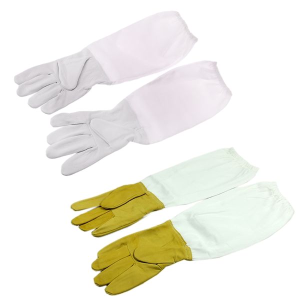 1pair protective goatskin vented long sleeves beekeeping gloves bee keeping tool y1qb
1pair protective goatskin vented long sleeves beekeeping gloves bee keeping tool y1qb