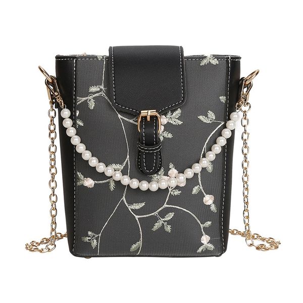 elegant ladies embroidery flower party handbags women pearl strap leather crossbody bag chain messenger beach bag bolsa mujer
elegant ladies embroidery flower party handbags women pearl strap leather crossbody bag chain messenger beach bag bolsa mujer