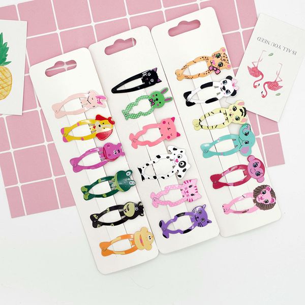6pc cute children animal printed girls alloy hair clips sweet princess hairpin barrettes hair accessories headwear, Slivery;white
6pc cute children animal printed girls alloy hair clips sweet princess hairpin barrettes hair accessories headwear, Slivery;white