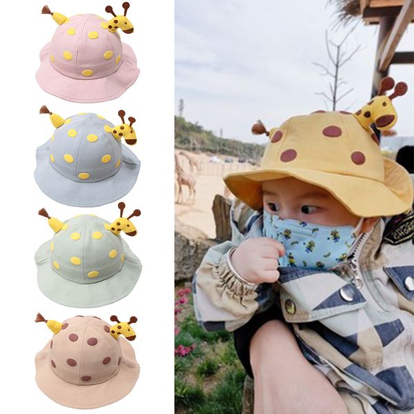 baby cartoon giraffe sun hat wide brim cotton kids hats summer beach hat boys girls travel cap, Yellow
baby cartoon giraffe sun hat wide brim cotton kids hats summer beach hat boys girls travel cap, Yellow