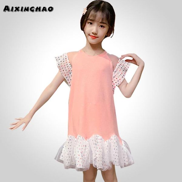 girl summer dresses colorful dot party dress for girls casual mesh dress child patchwork clothes for girls 6 8 10 12 14, Red;yellow
girl summer dresses colorful dot party dress for girls casual mesh dress child patchwork clothes for girls 6 8 10 12 14, Red;yellow