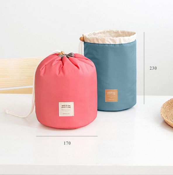 women waterproof barrel travel cosmetic bag cosmetic bag nylon wash dressing box storage large capacity#h35
women waterproof barrel travel cosmetic bag cosmetic bag nylon wash dressing box storage large capacity#h35