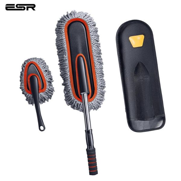 esr 2pcs duster brush microfiber extendable hand dust cleaner flexible brush home furniture car cleaning mop with duster holder
esr 2pcs duster brush microfiber extendable hand dust cleaner flexible brush home furniture car cleaning mop with duster holder