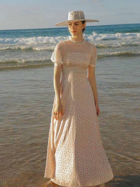 women summer dress 2020 vintage elegant slim floral print maxi dress retro mori girl mesh patchwork silks and satins long, Black;gray
women summer dress 2020 vintage elegant slim floral print maxi dress retro mori girl mesh patchwork silks and satins long, Black;gray