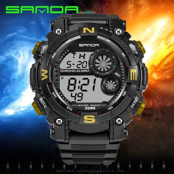 sanda watch men g style army watches men led digital-watch male sport digital watch horloges mannen, Slivery;brown
sanda watch men g style army watches men led digital-watch male sport digital watch horloges mannen, Slivery;brown