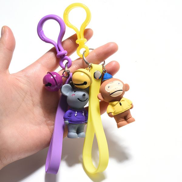 resin bear monkey mouse keychain key chains decorative pendants for women bags car key accessories, Silver
resin bear monkey mouse keychain key chains decorative pendants for women bags car key accessories, Silver