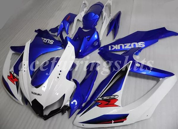 injection mold new abs motorcycle fairings kit fit for suzuki gsx-r600 gsx-r750 600 750 k8 2008 2009 2010 08 09 10 blue white luster
injection mold new abs motorcycle fairings kit fit for suzuki gsx-r600 gsx-r750 600 750 k8 2008 2009 2010 08 09 10 blue white luster