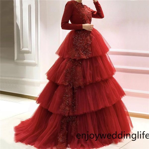 2020 burgundy lace appliqued a-line prom dress vintage long sleevess high neck evening gown ruched formal party gown, Black
2020 burgundy lace appliqued a-line prom dress vintage long sleevess high neck evening gown ruched formal party gown, Black