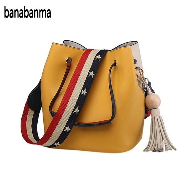 banabanma fashion colorful strap bucket bag women pu leather shoulder bag ladies crossbody bags zk30
banabanma fashion colorful strap bucket bag women pu leather shoulder bag ladies crossbody bags zk30