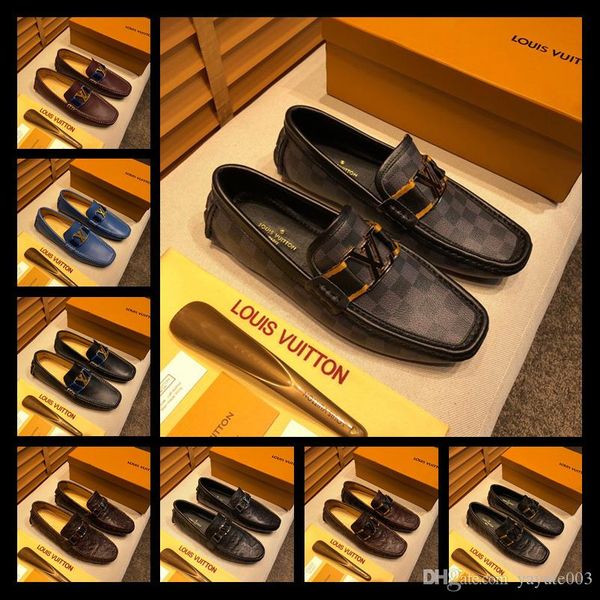 2020 luxury l designerss ace dress shoes black brown suede leather casual loafers men slip on pointed oxford shoes with box
2020 luxury l designerss ace dress shoes black brown suede leather casual loafers men slip on pointed oxford shoes with box