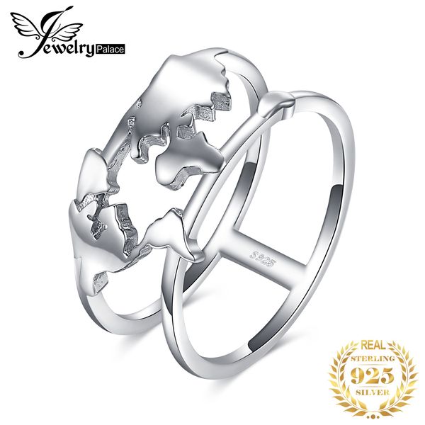 jewelrypalace world map rings 925 sterling silver rings for women statement stackable ring band silver 925 jewelry fine jewelry ly191226, Slivery;golden
jewelrypalace world map rings 925 sterling silver rings for women statement stackable ring band silver 925 jewelry fine jewelry ly191226, Slivery;golden