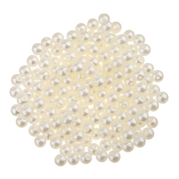 100pcs white imitation pearl bead loose spacer piercing beads with straight holes 8mm for diy wedding jewelry making
100pcs white imitation pearl bead loose spacer piercing beads with straight holes 8mm for diy wedding jewelry making